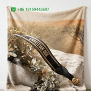 Dior Throw Blankets
